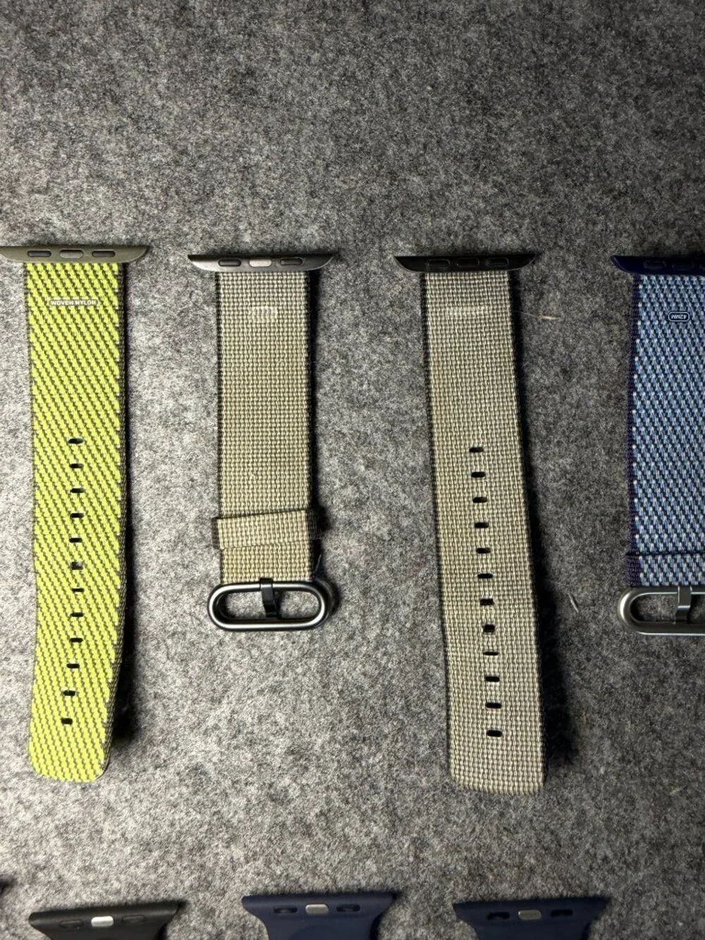 Apple Watch Band Lot of 7 Pairs Mixed Styles and Colors